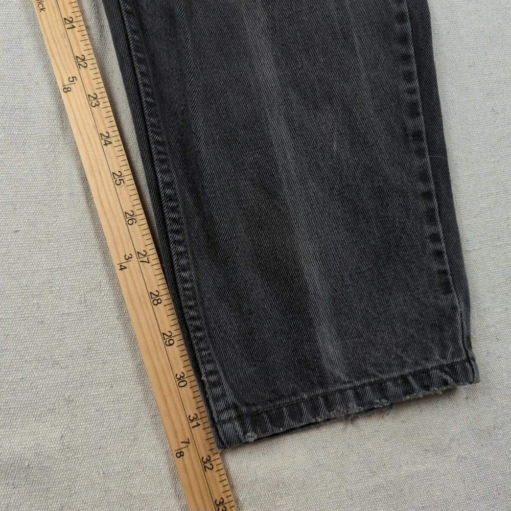 Vintage Levis Jeans Mens 33x32 Black 560 Loose Tapered Relaxed Baggy 90s